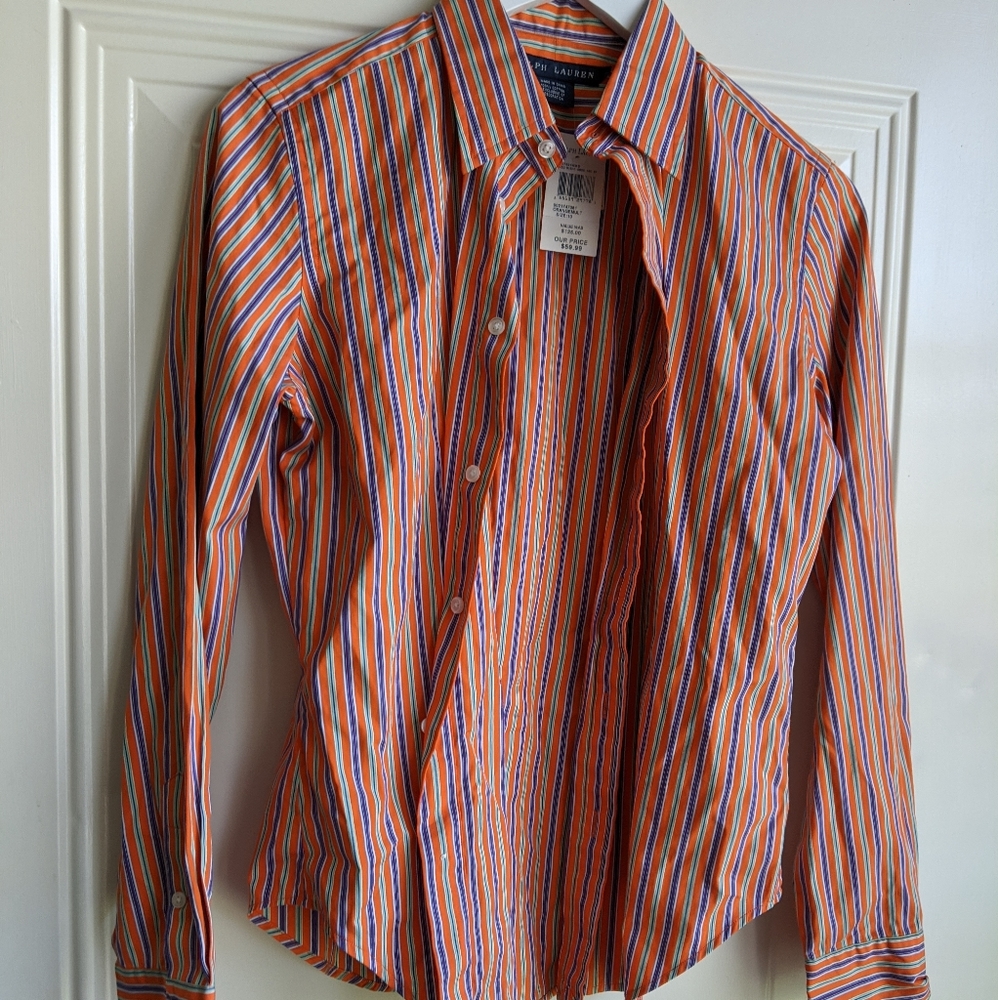 Ralph Lauren Button Up, Sz 10